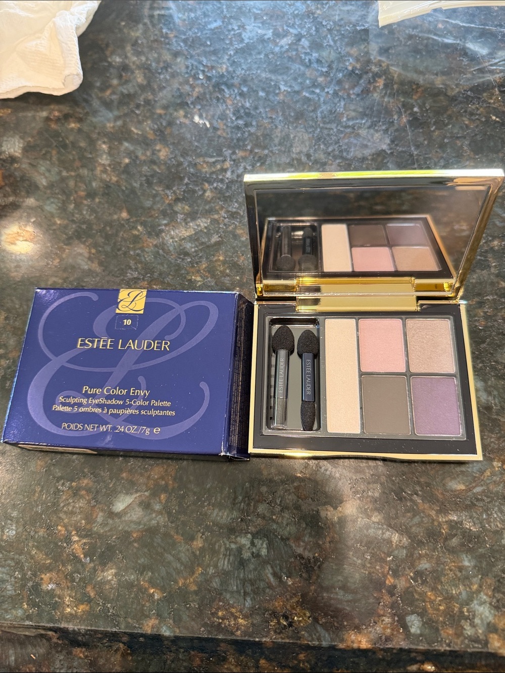 Estee Lauder Pure Color Envy 5-Color Eyeshadow Palette — Pink, Mauve & Taupe